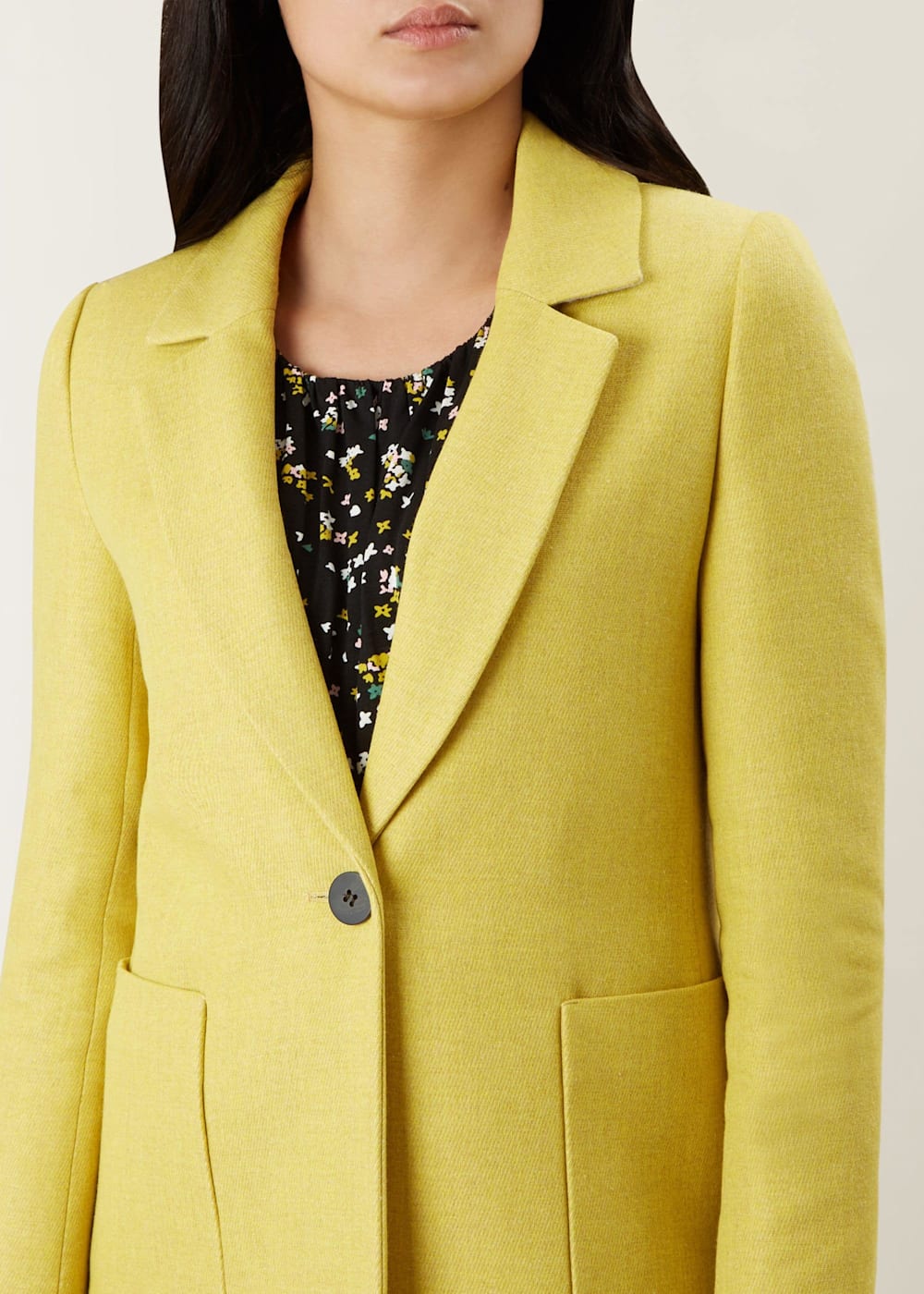 Hobbs yellow coat discount