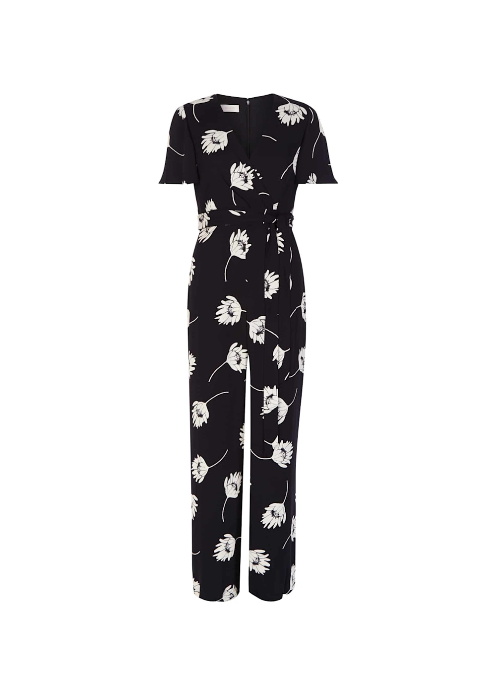 Hobbs black and white jumpsuit discount