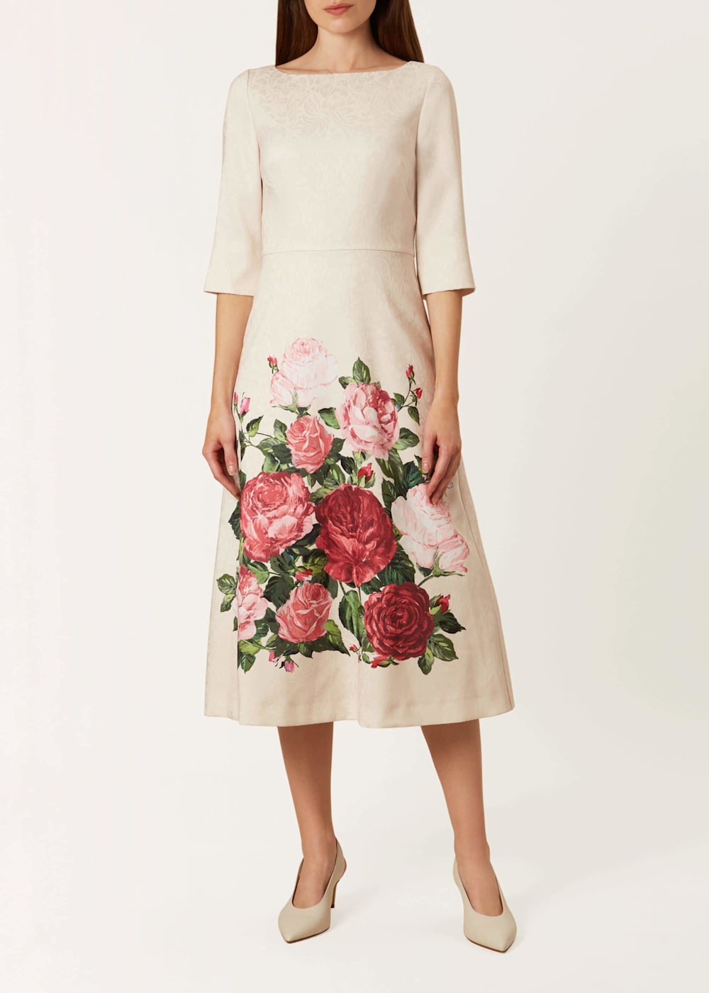 Hobbs tea rose dress new arrivals