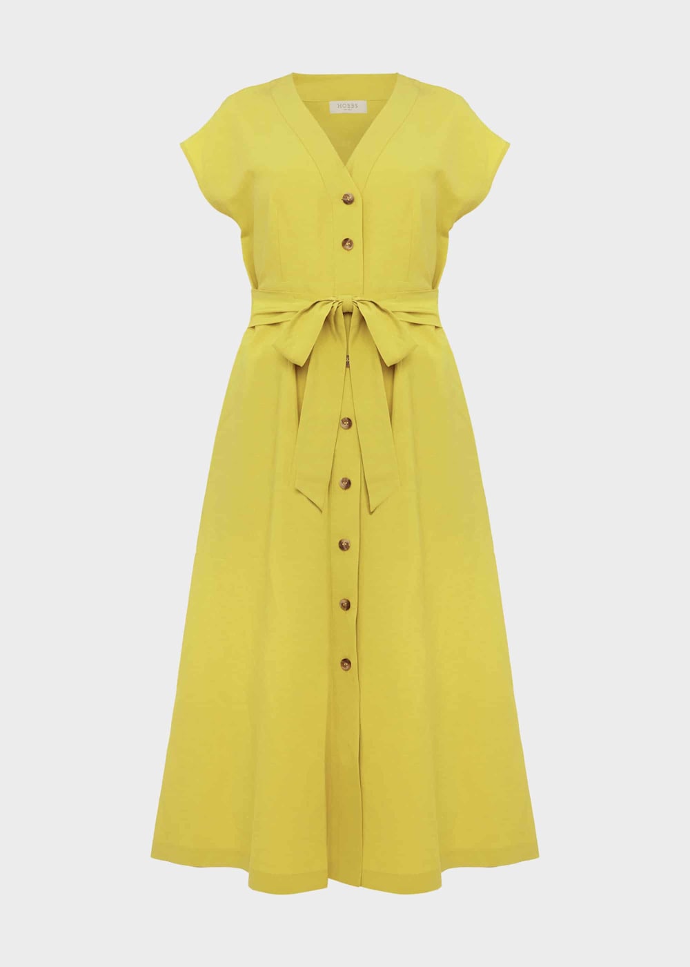 Hobbs mustard dress clearance