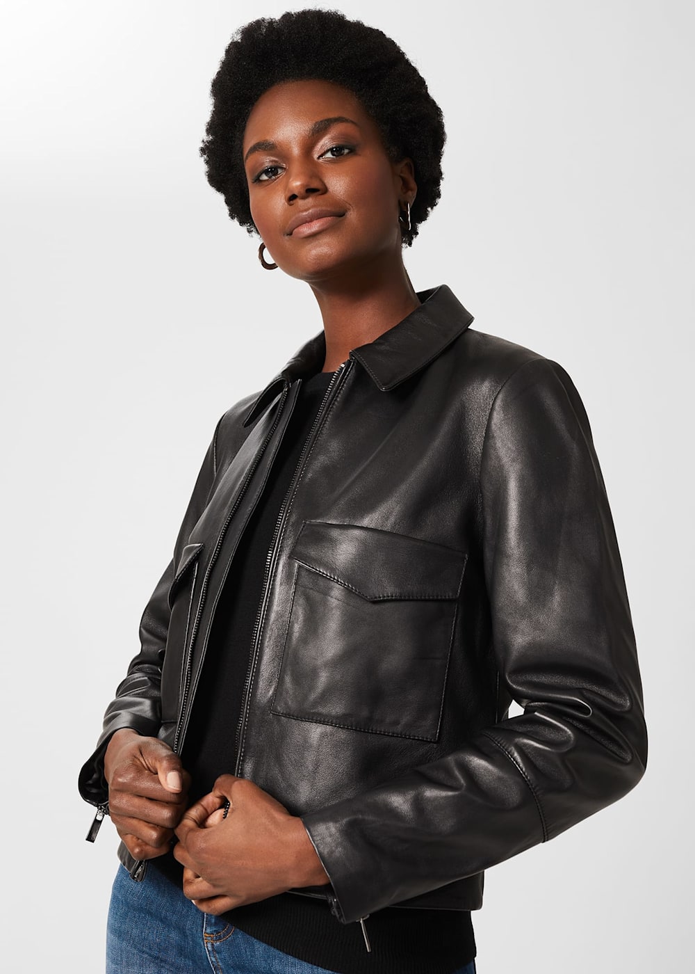 Express black leather jacket clearance