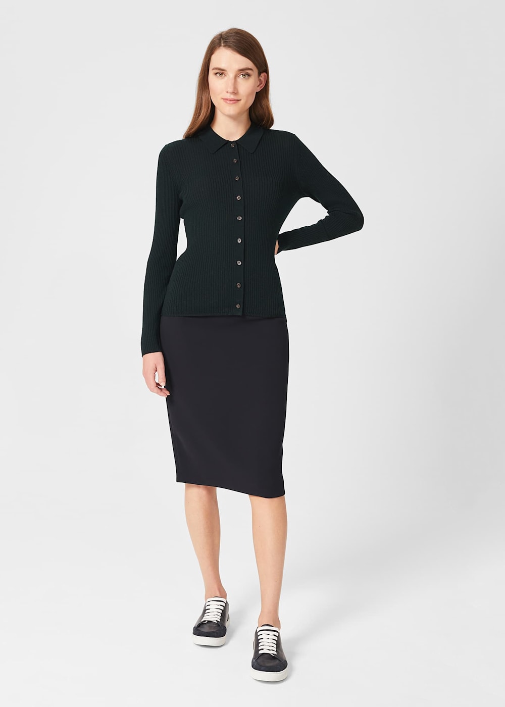 Hobbs black pencil skirt shop