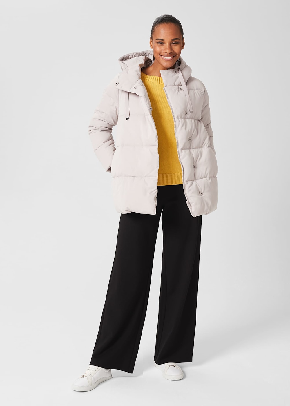 Hobbs romy coat black clearance