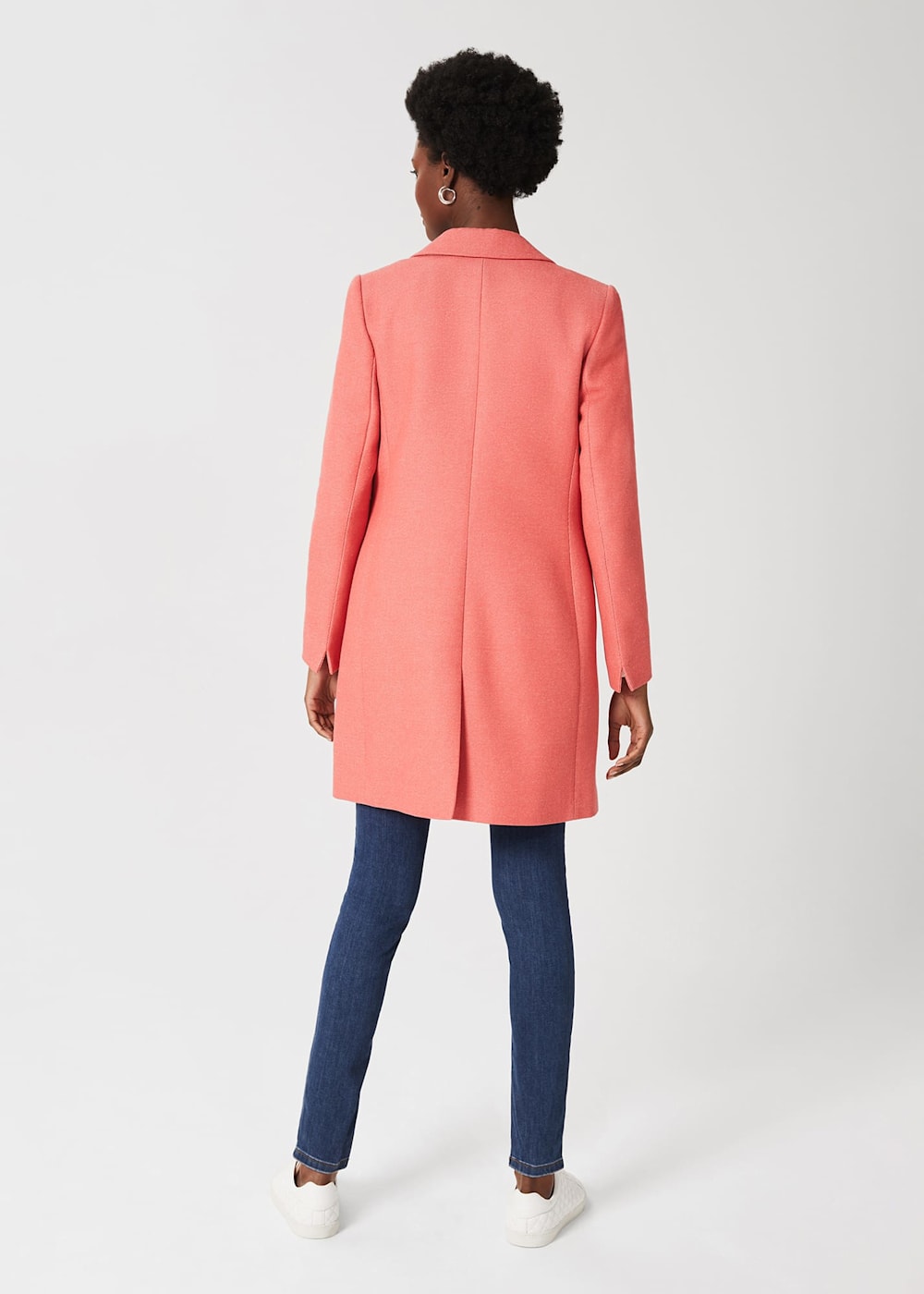 Camellia Coat With Wool
