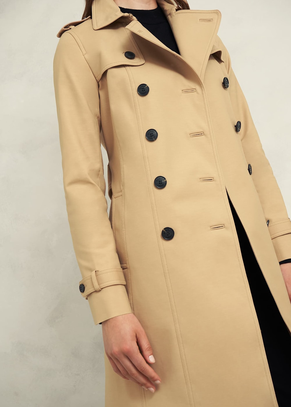 Hobbs saskia wool trench clearance