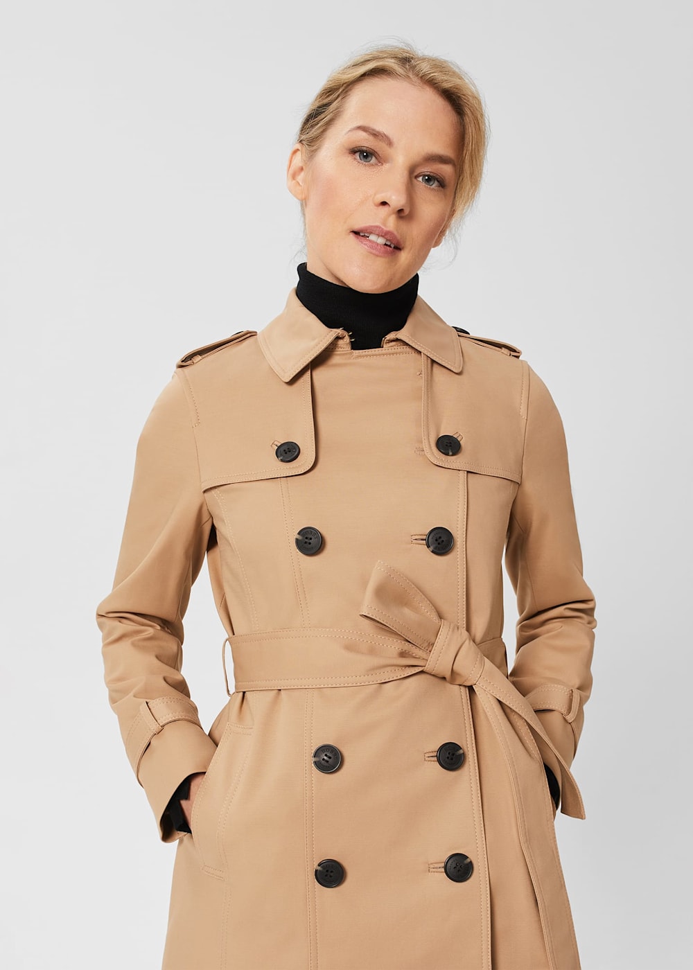 Tan petite coat cheap