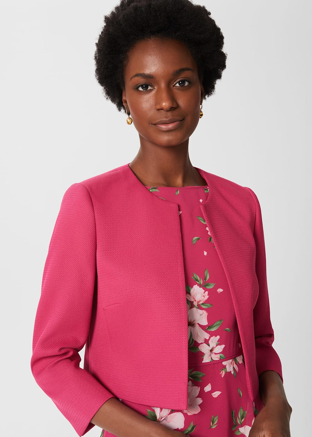 Eliza j pink jacket hotsell