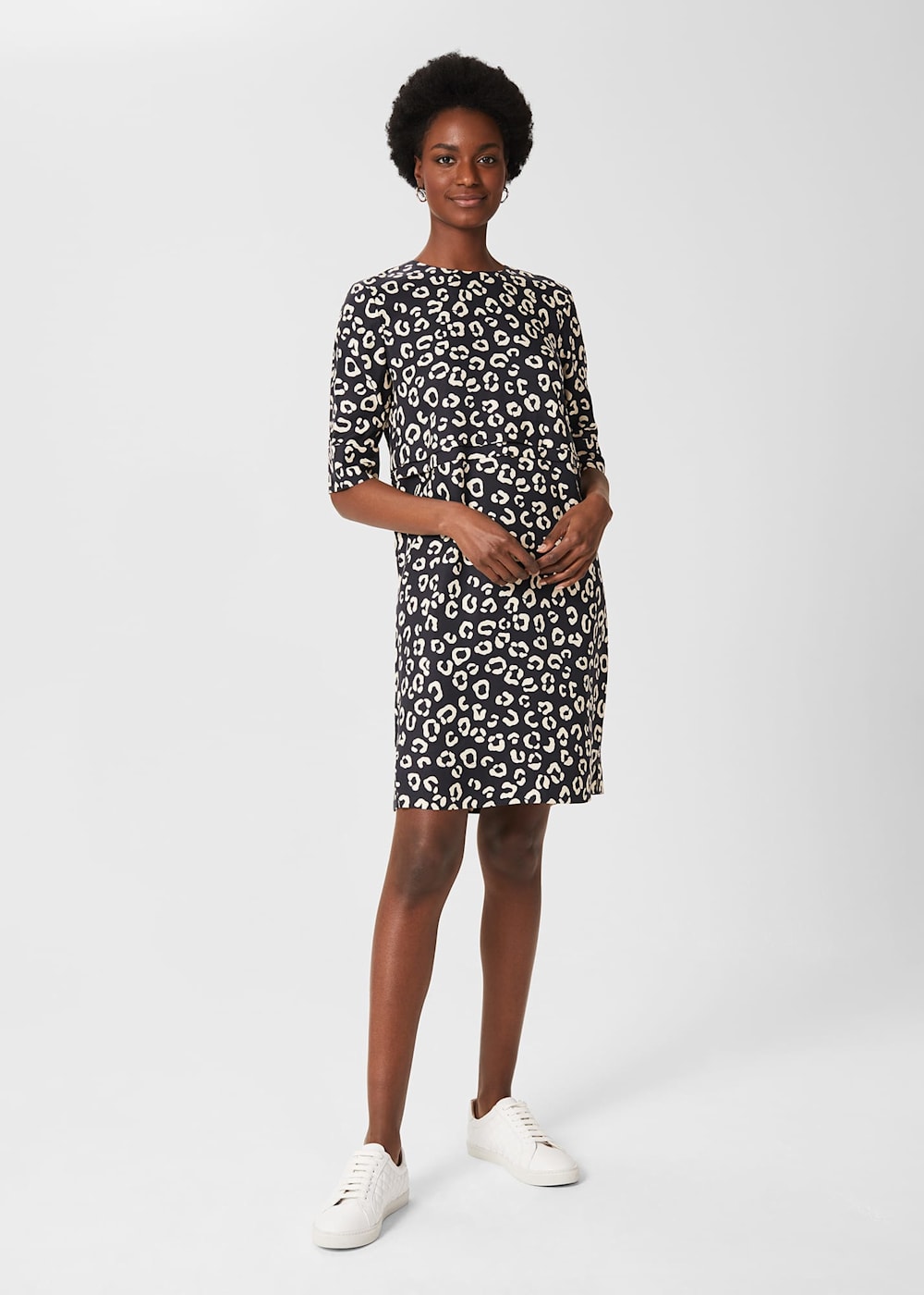 Iza Printed Tunic Dress Hobbs US