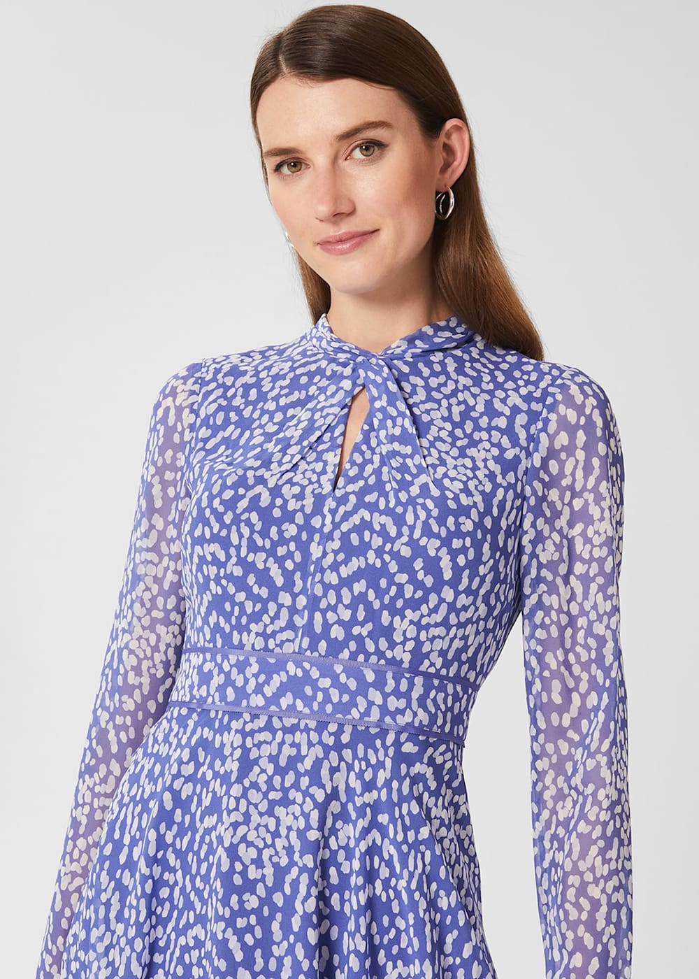 Helena Silk Midi Dress | Hobbs US | Helena Silk Midi Dress | Hobbs US |