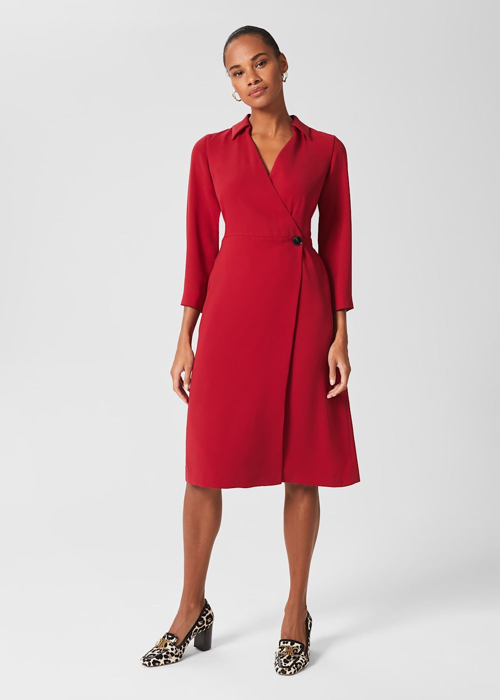 Hobbs wrap dresses clearance
