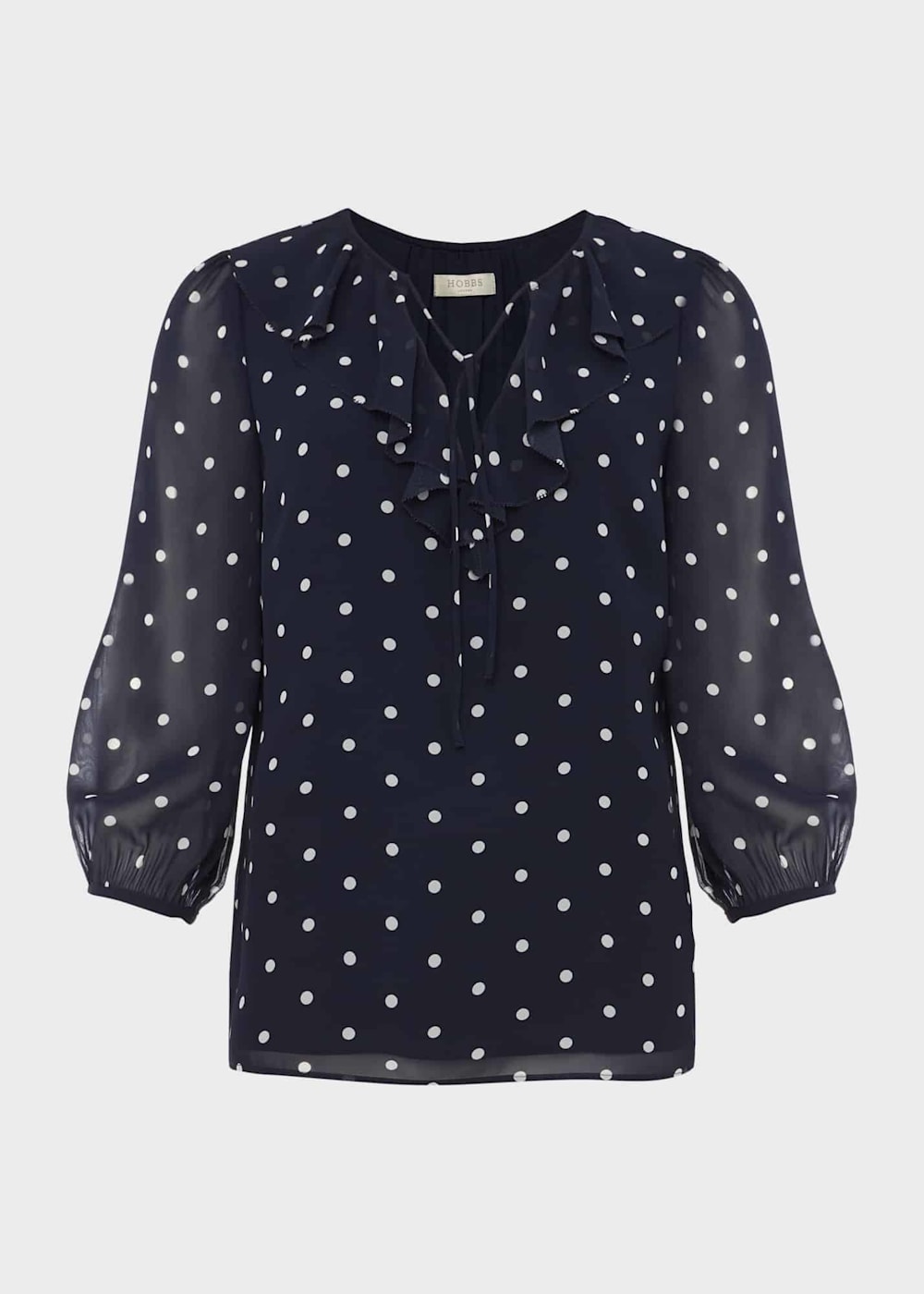 Demi Spot Blouse | Hobbs US |