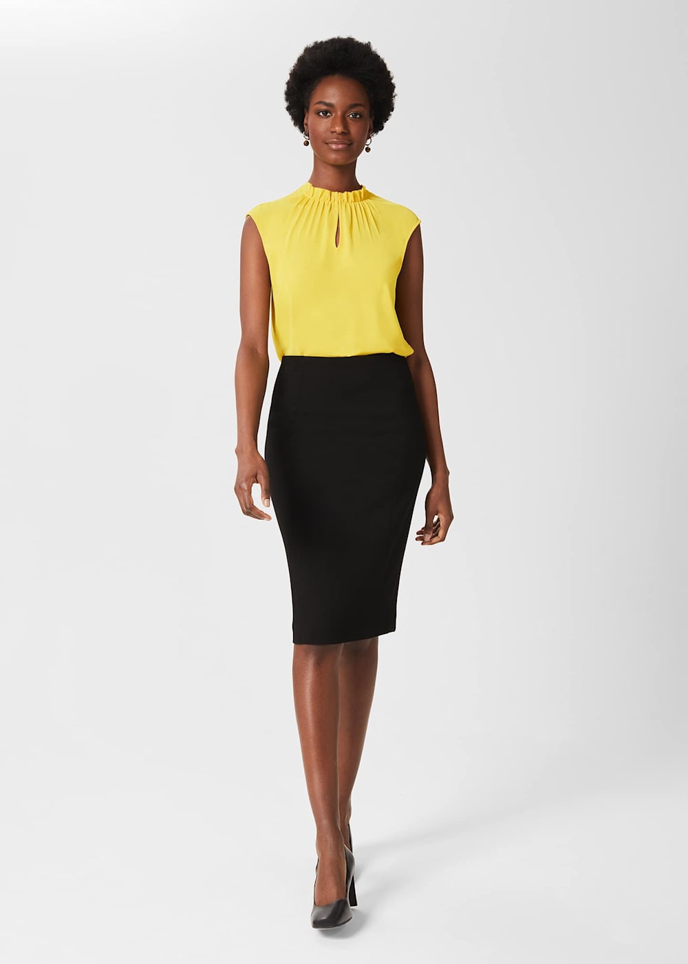 Hobbs Ophelia Skirt Black Size 16