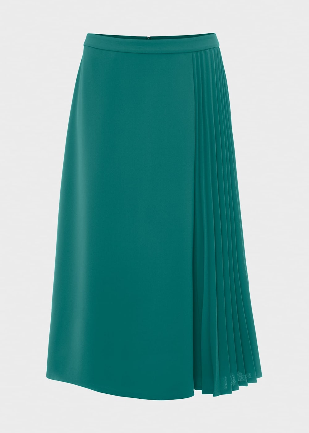 Hobbs green pleated skirt clearance