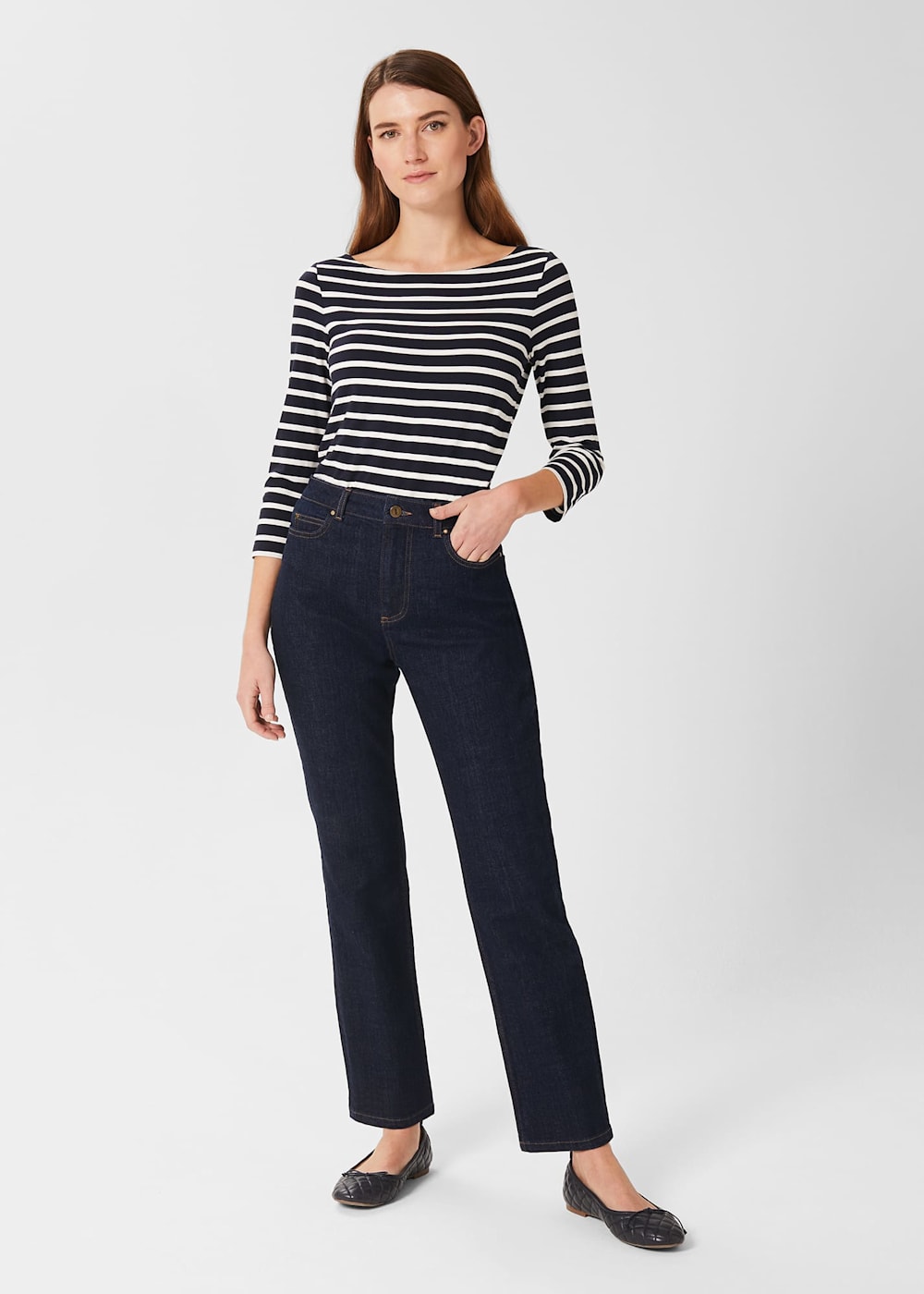 Kat Straight Leg Jeans | Hobbs ROW |