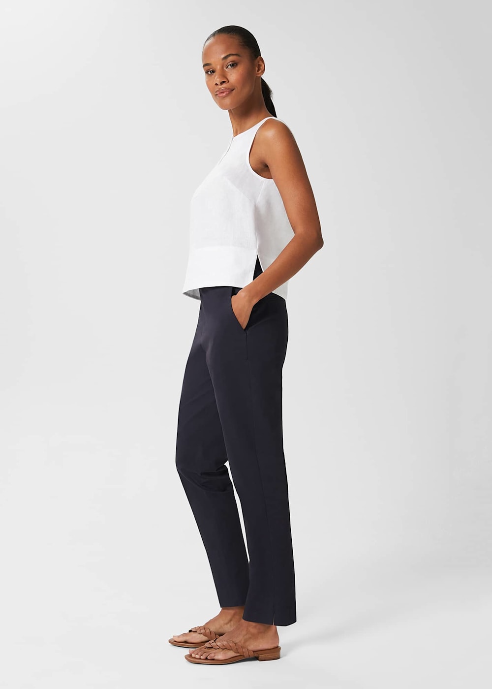 Kaya Capri Trousers Hobbs UK