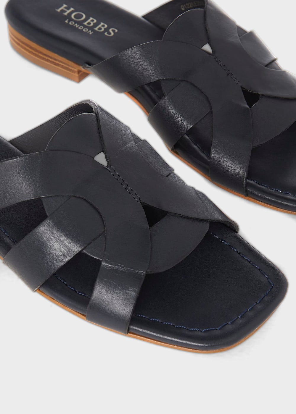 Hobbs navy sandals outlet