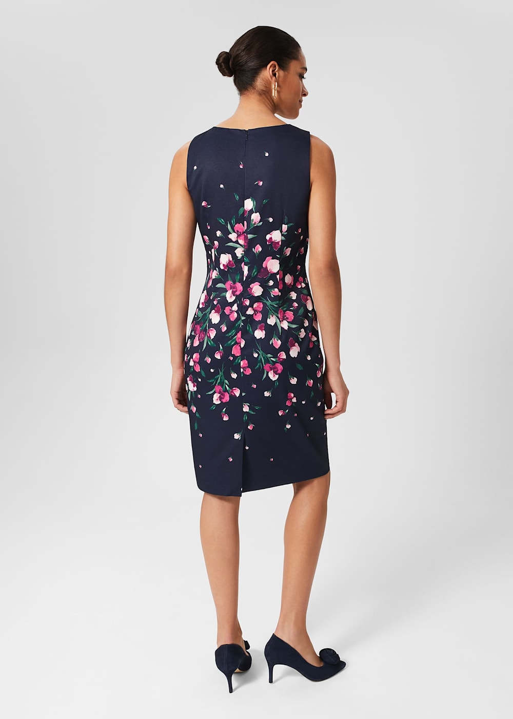 Navy shift dress australia top