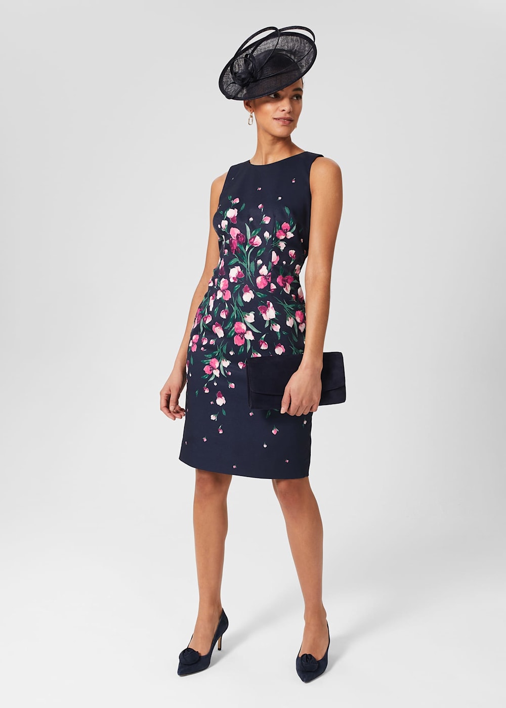 Hobbs moira dress raspberry clearance