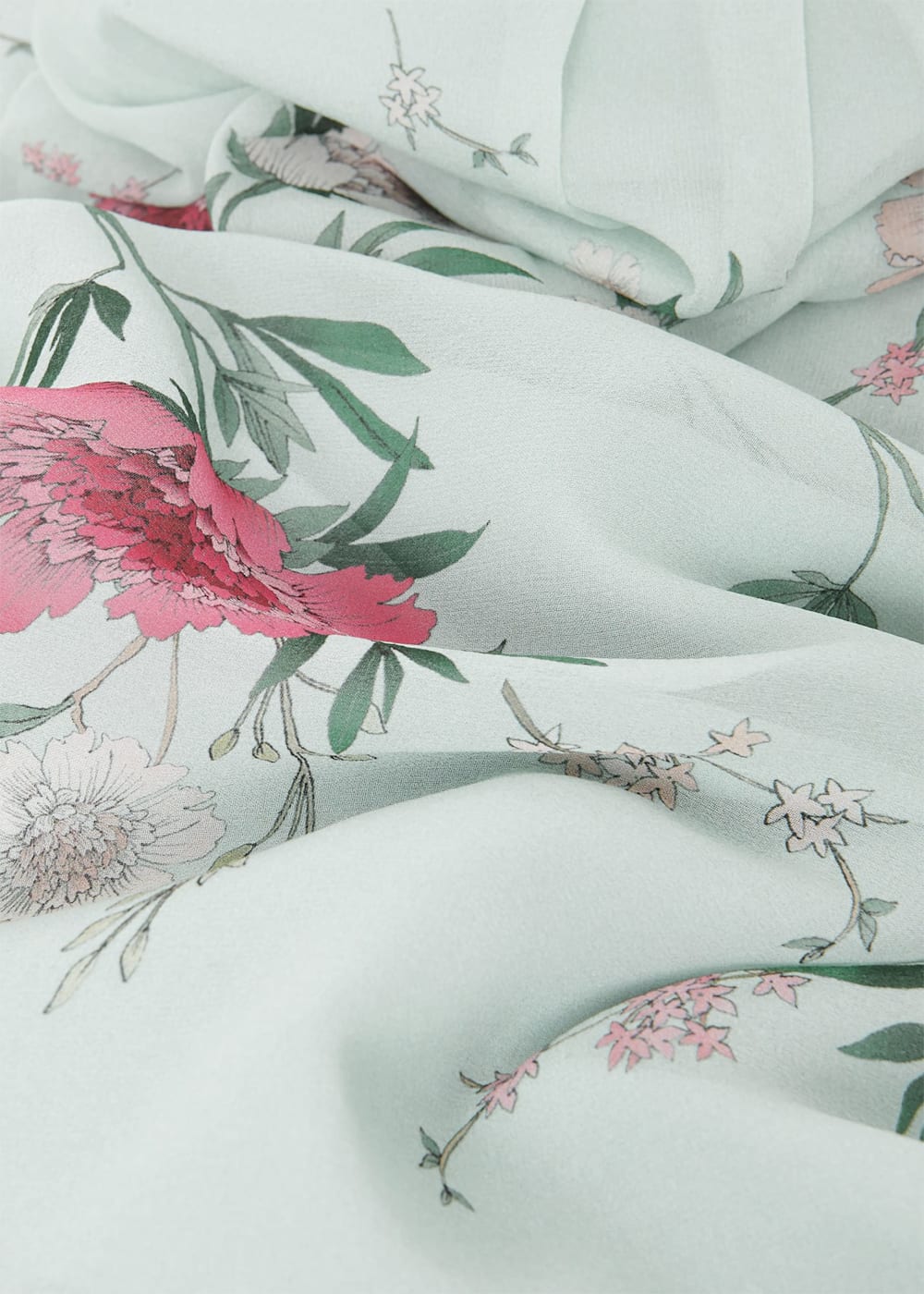 Priya Silk Floral Dress Hobbs UK