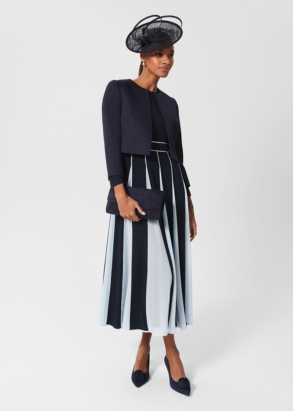 Cecilia Fit And Flare Dress Hobbs UK