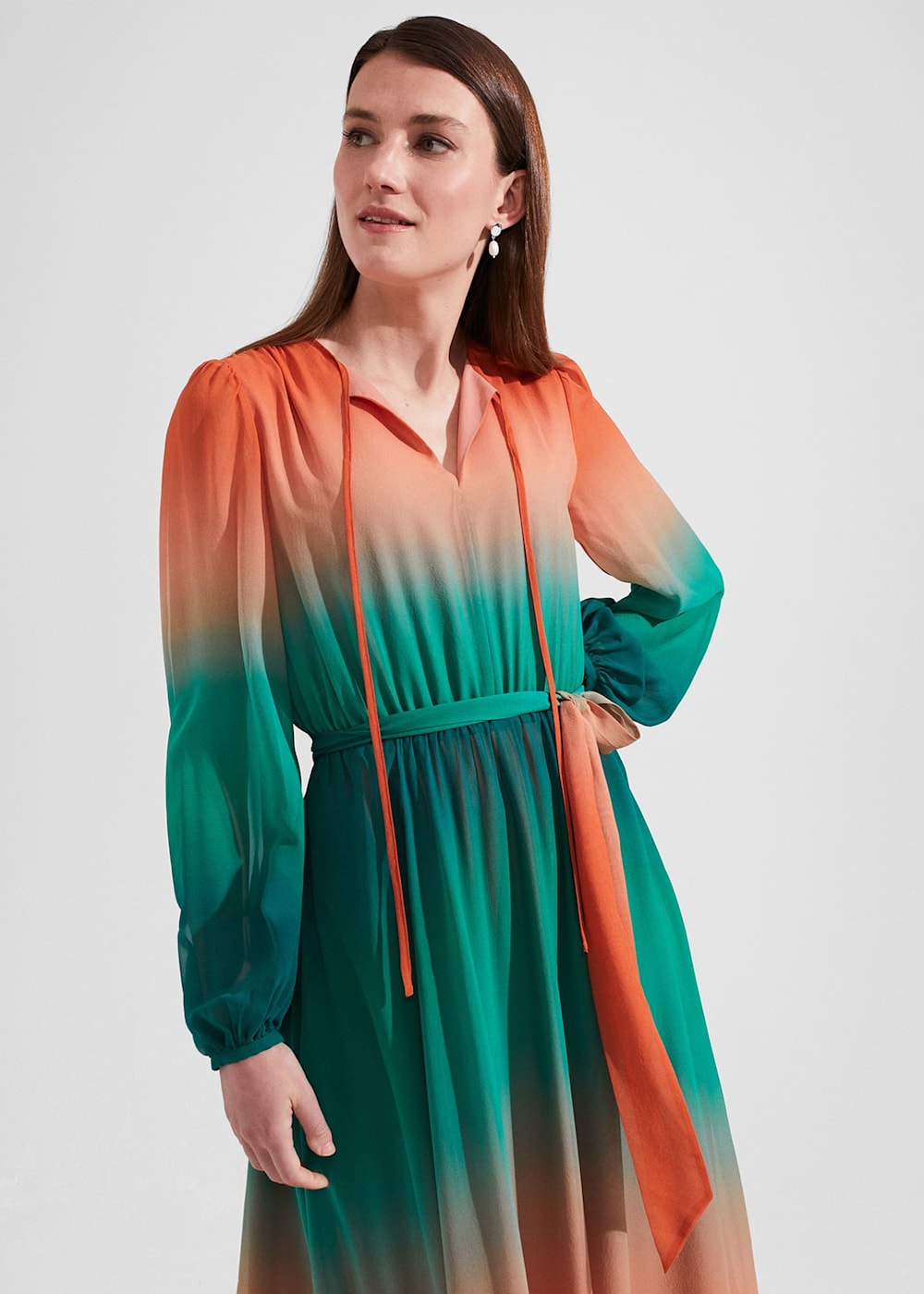 Adalyn Silk Dress Hobbs US