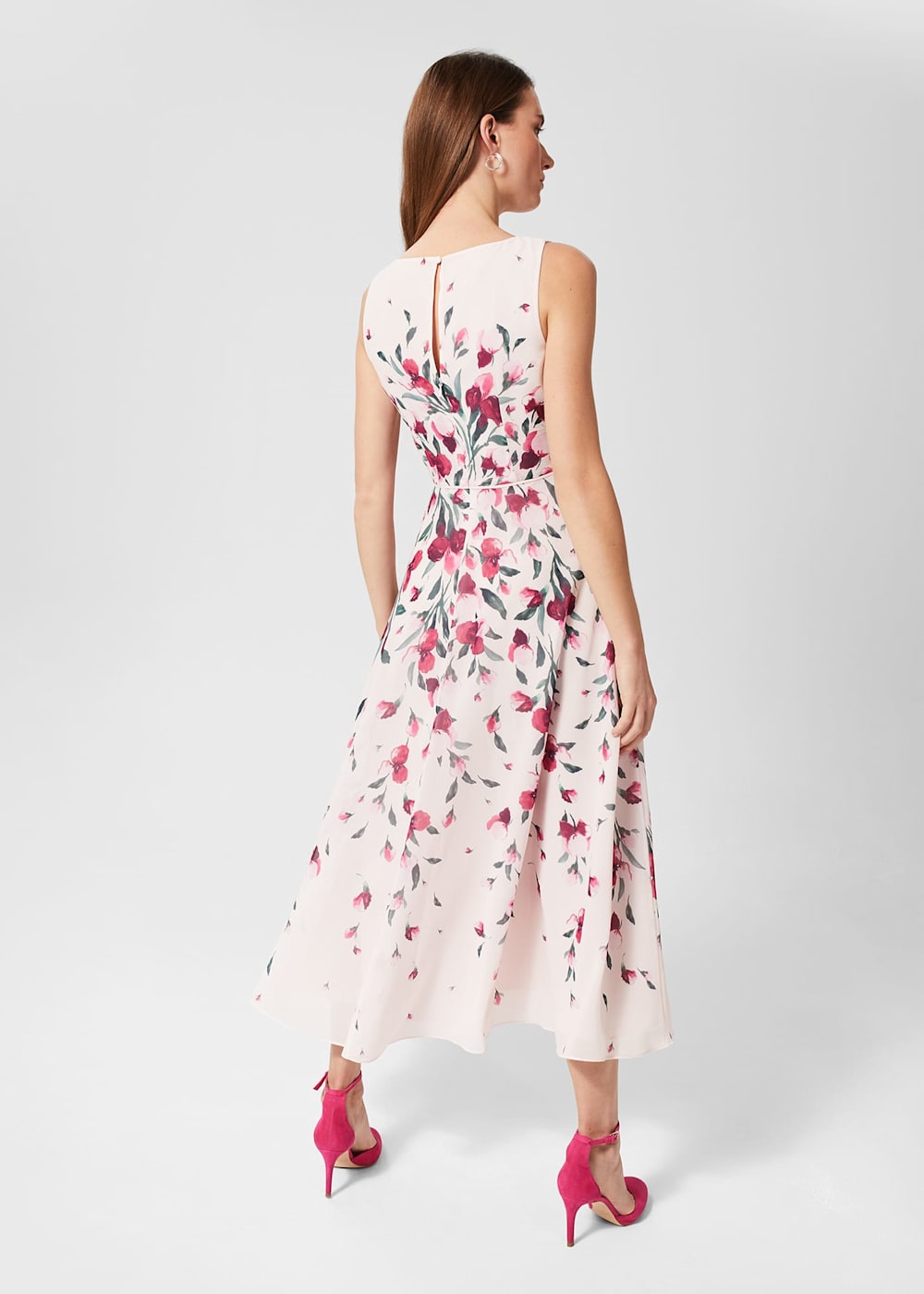 Hobbs carly midi dress discount