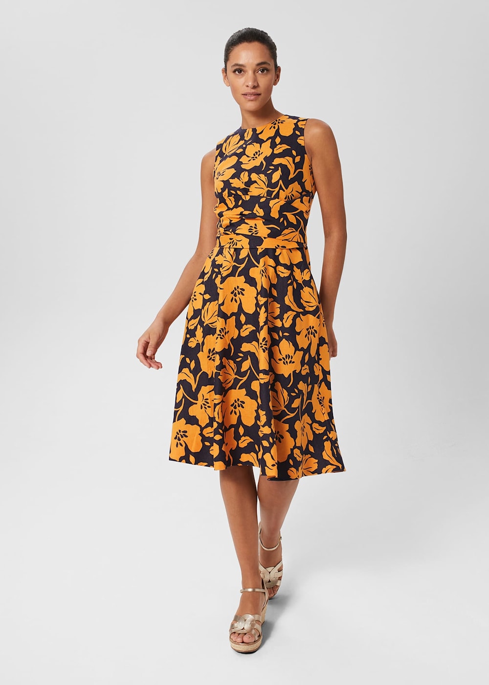 Twitchill linen dress cheap