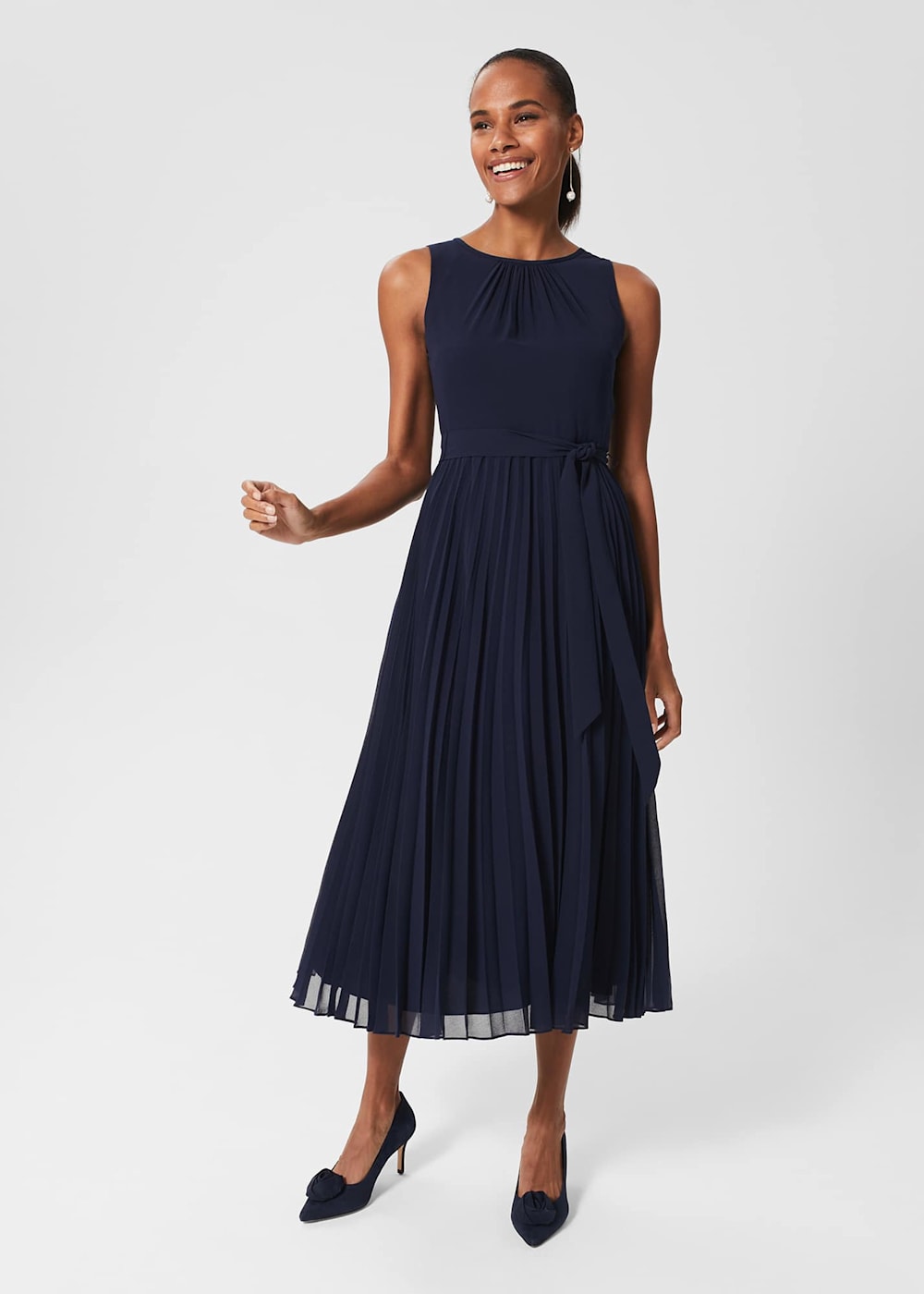 Navy dress hobbs online