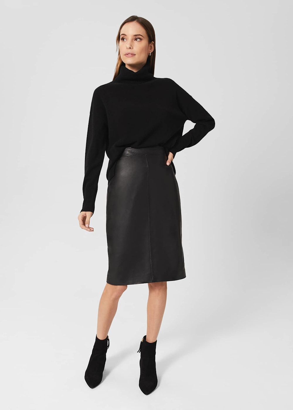Leather skirt hobbs 2025