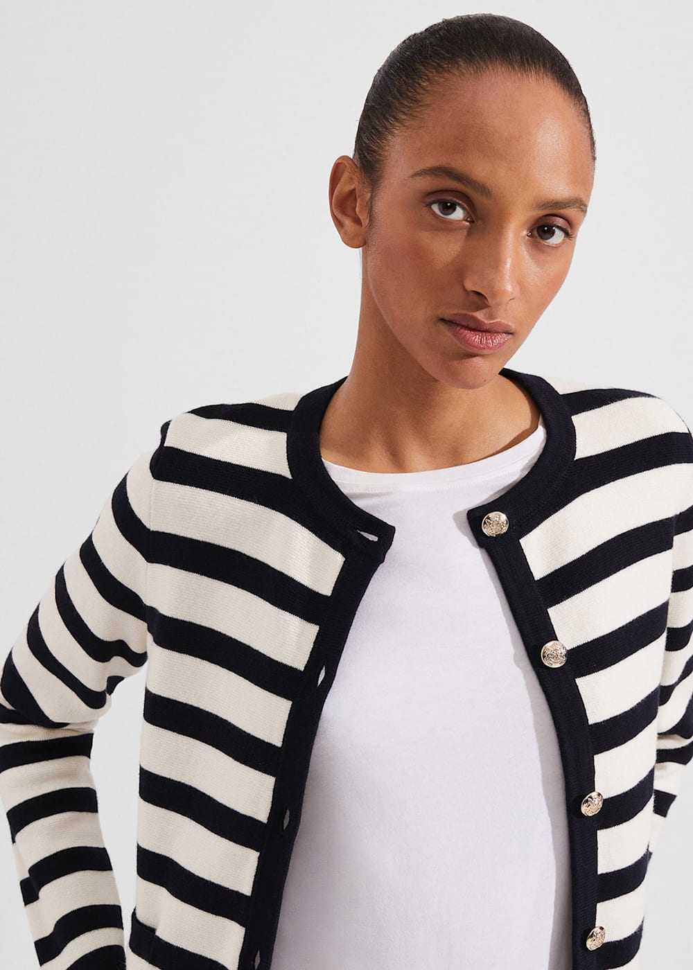 Nyra Stripe Jacket | Hobbs US |