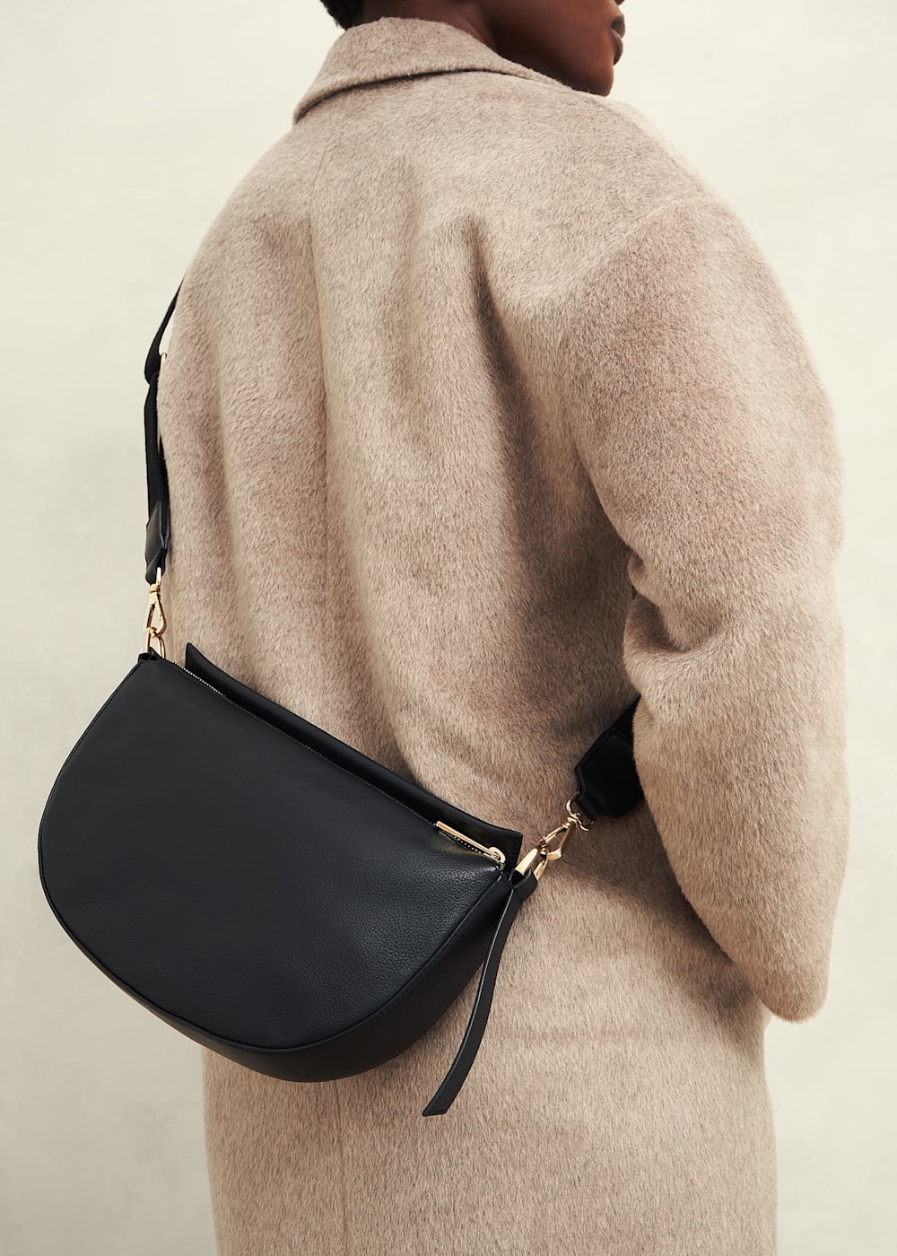 Chiswick Leather Shoulder Bag Hobbs UK