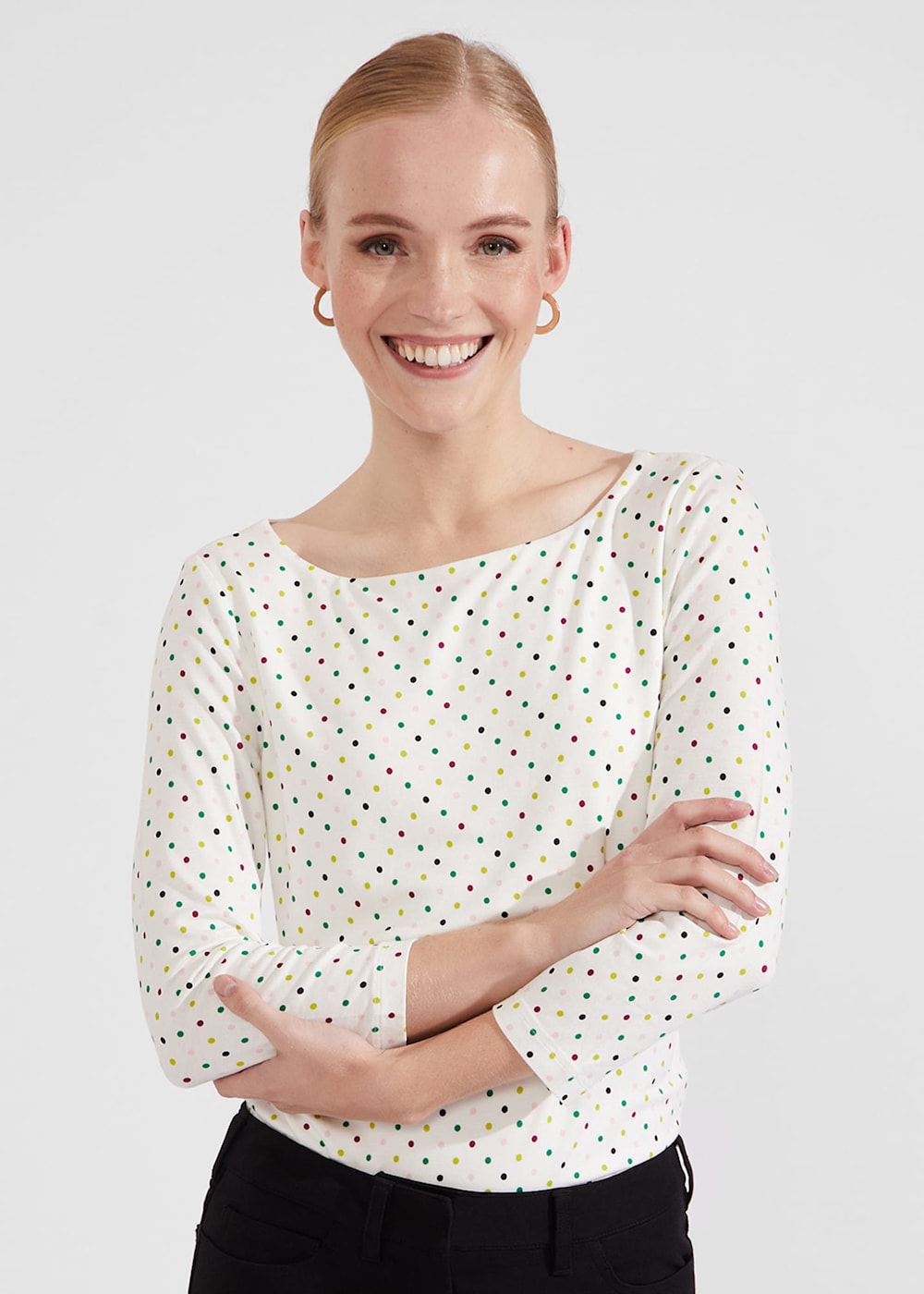 Sonya Printed Top | Hobbs US |