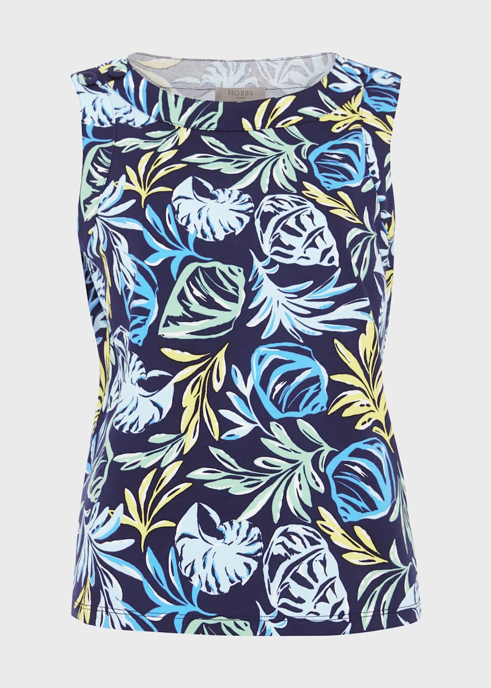 Hobbs Maddy Cotton Printed Top