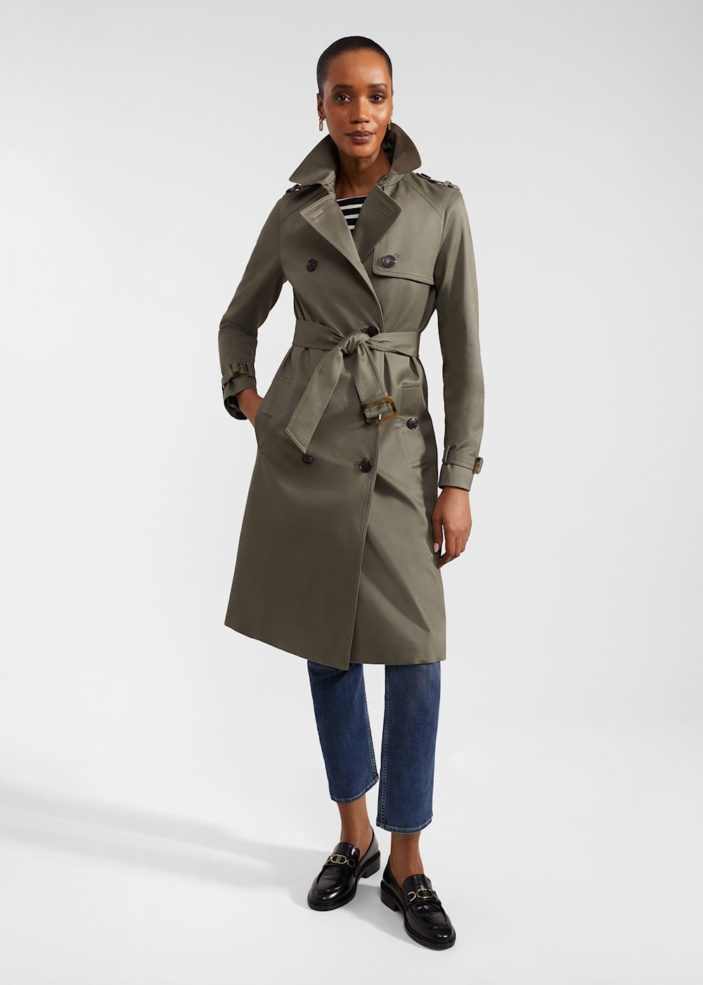 Lisa Trench Shower Resistant Trench Coat Hobbs UK