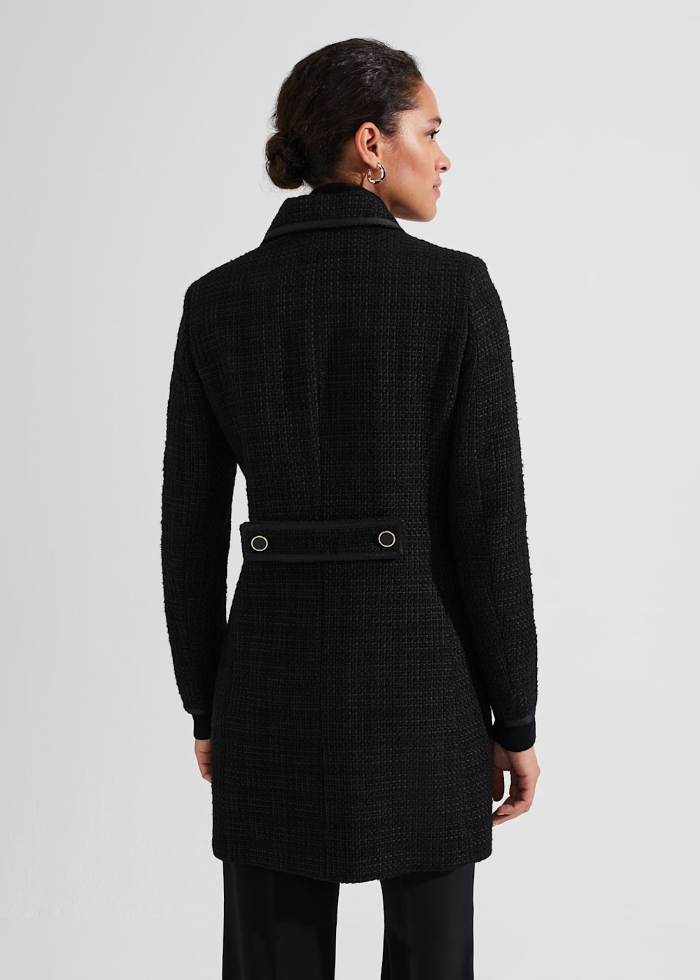 Elaine Tweed Coat With Wool Hobbs UK