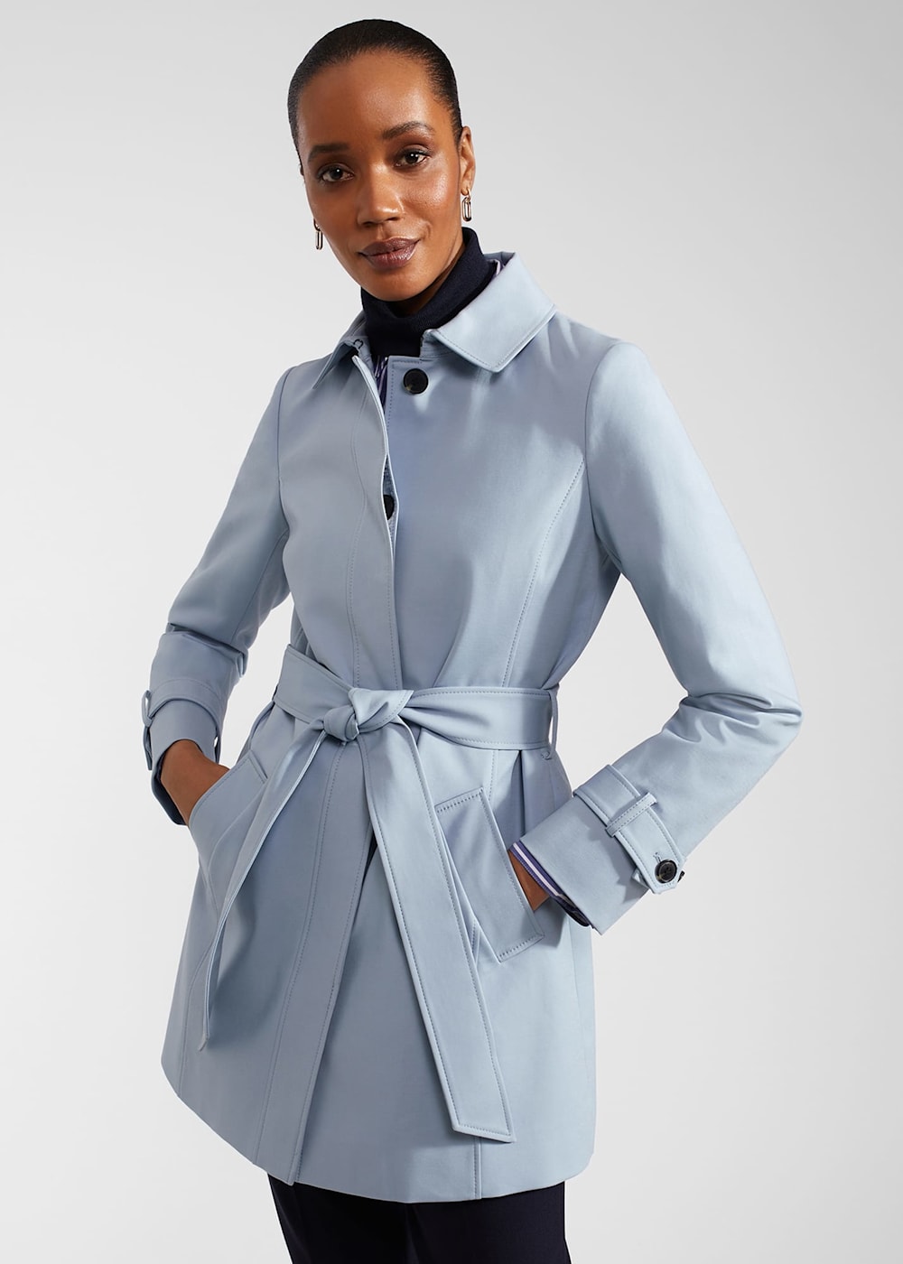 Jane Shower Resistant Trench Coat Hobbs UK