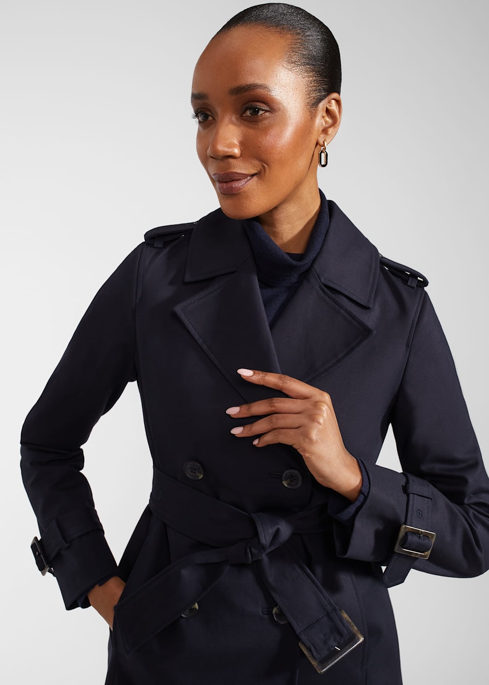 Shea Shower Resistant Trench Coat Hobbs UK