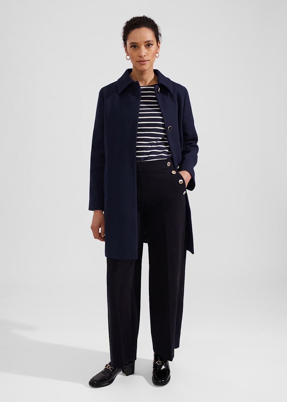 Milena Coat with Cotton Hobbs US