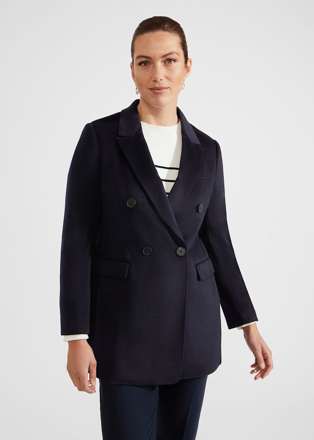 Skye Coat With Wool | Hobbs US |