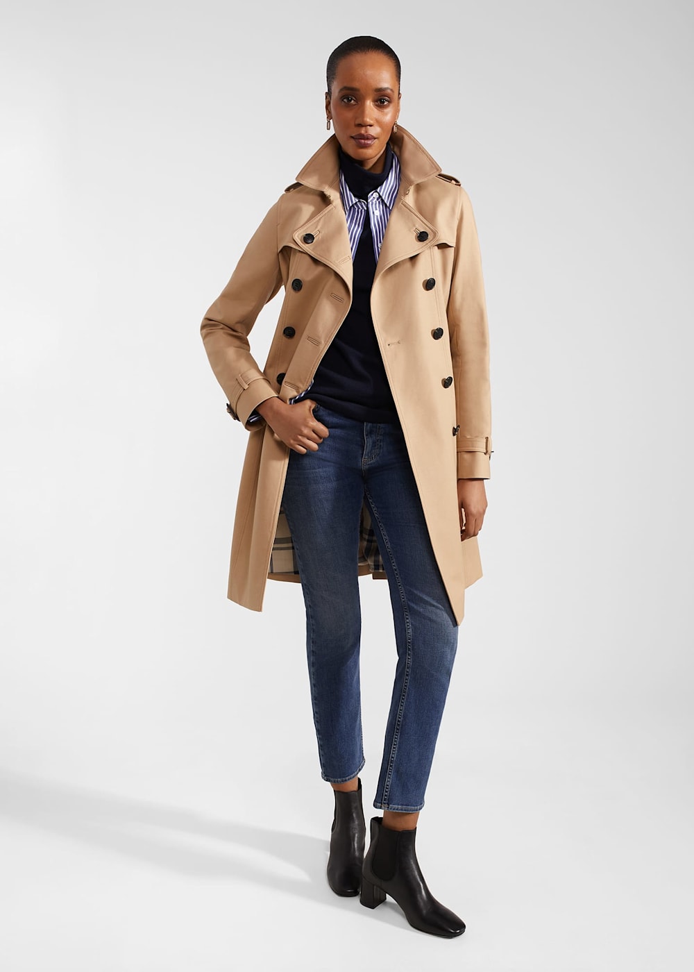 Skylar trench coat clearance