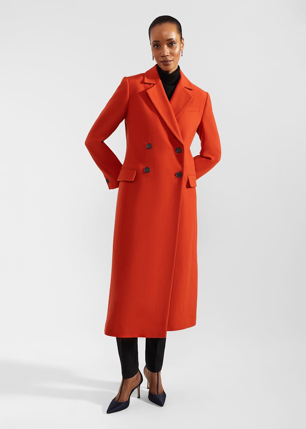 Hobbs orange coat online
