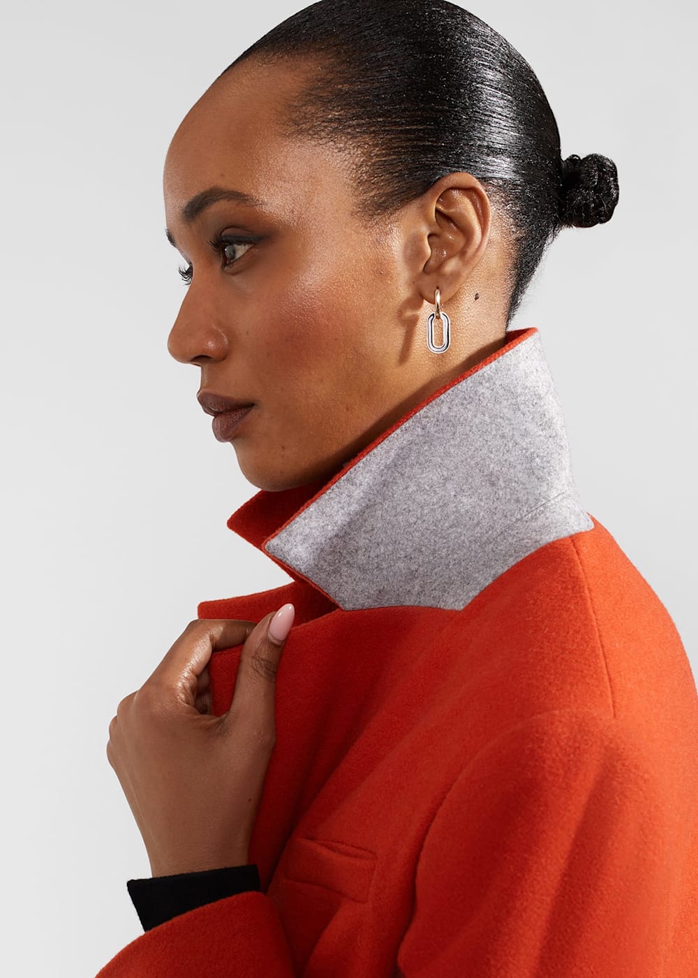 Hobbs orange coat sales