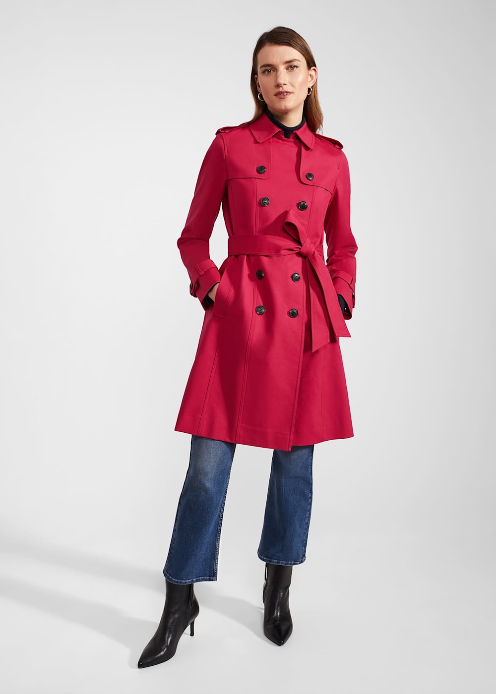 Hobbs saskia trench navy clearance