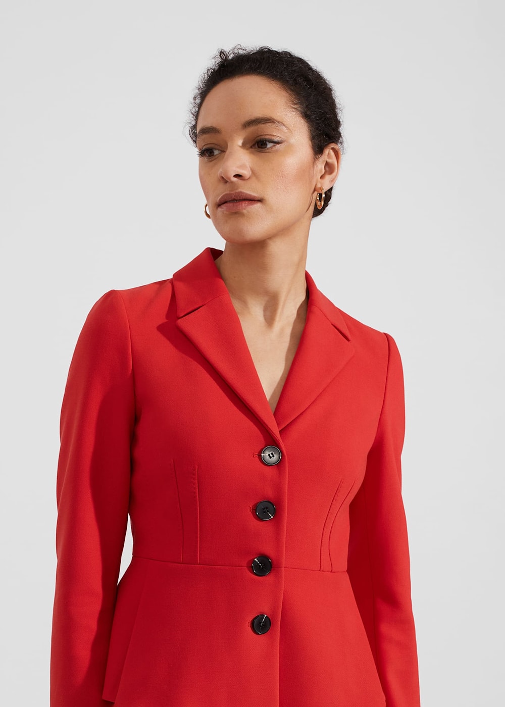 Hobbs red coat sale clearance