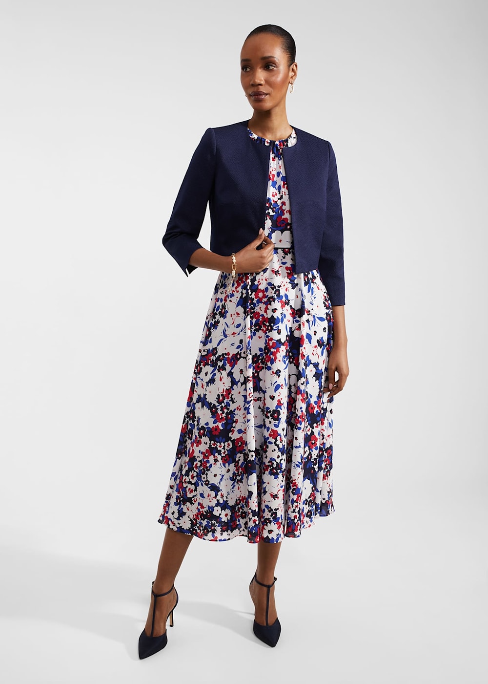 Elize Textured Jacket | Hobbs US |