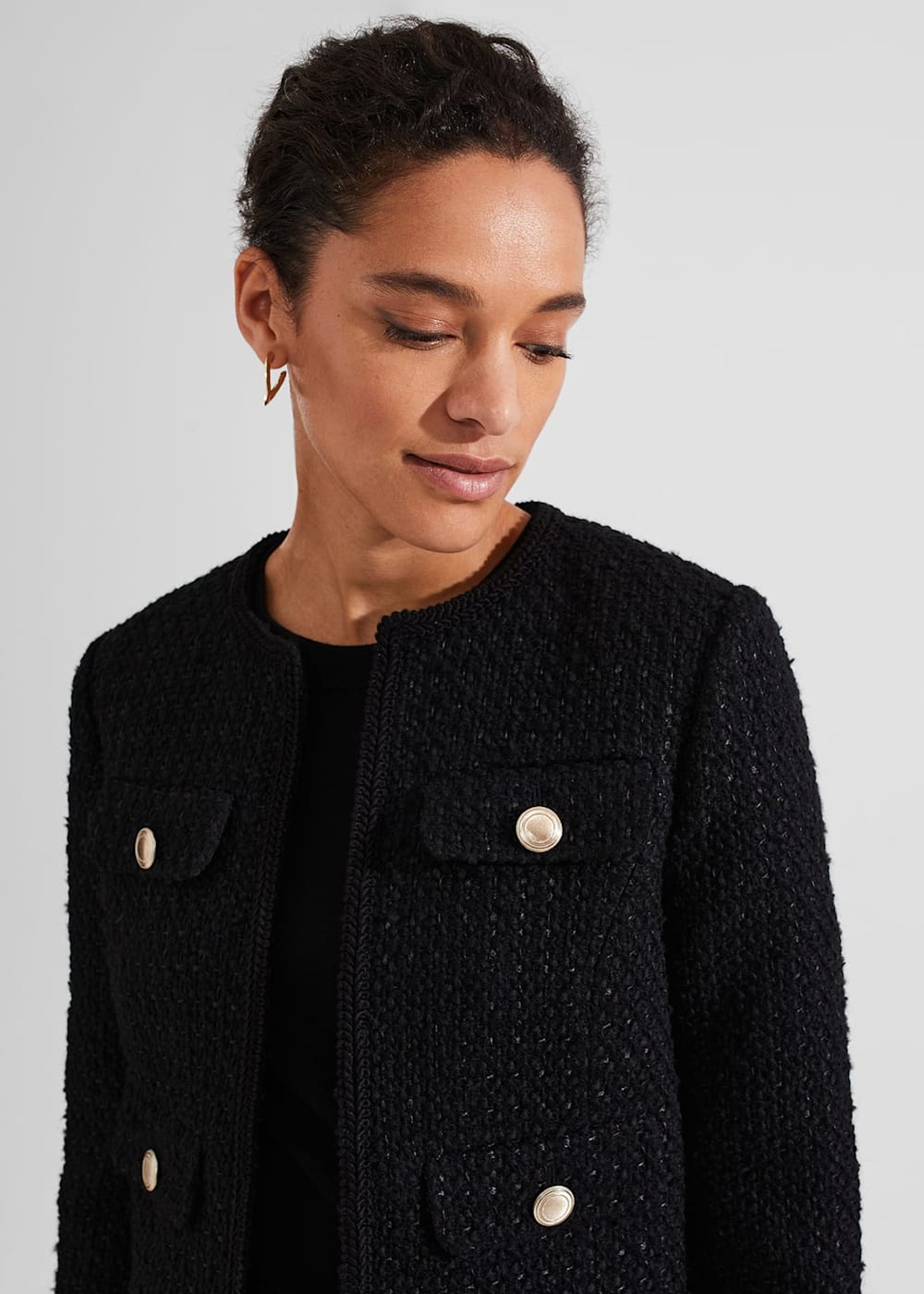 Emmy Jacket With Wool | Hobbs US |