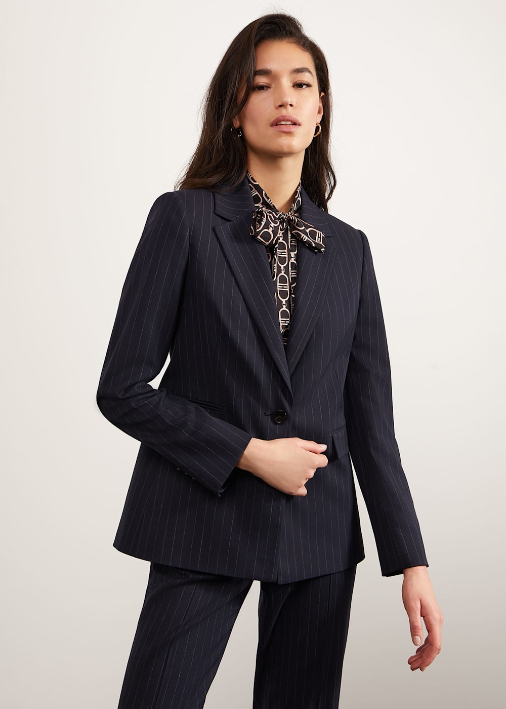 Pinstripe jacket womens shop