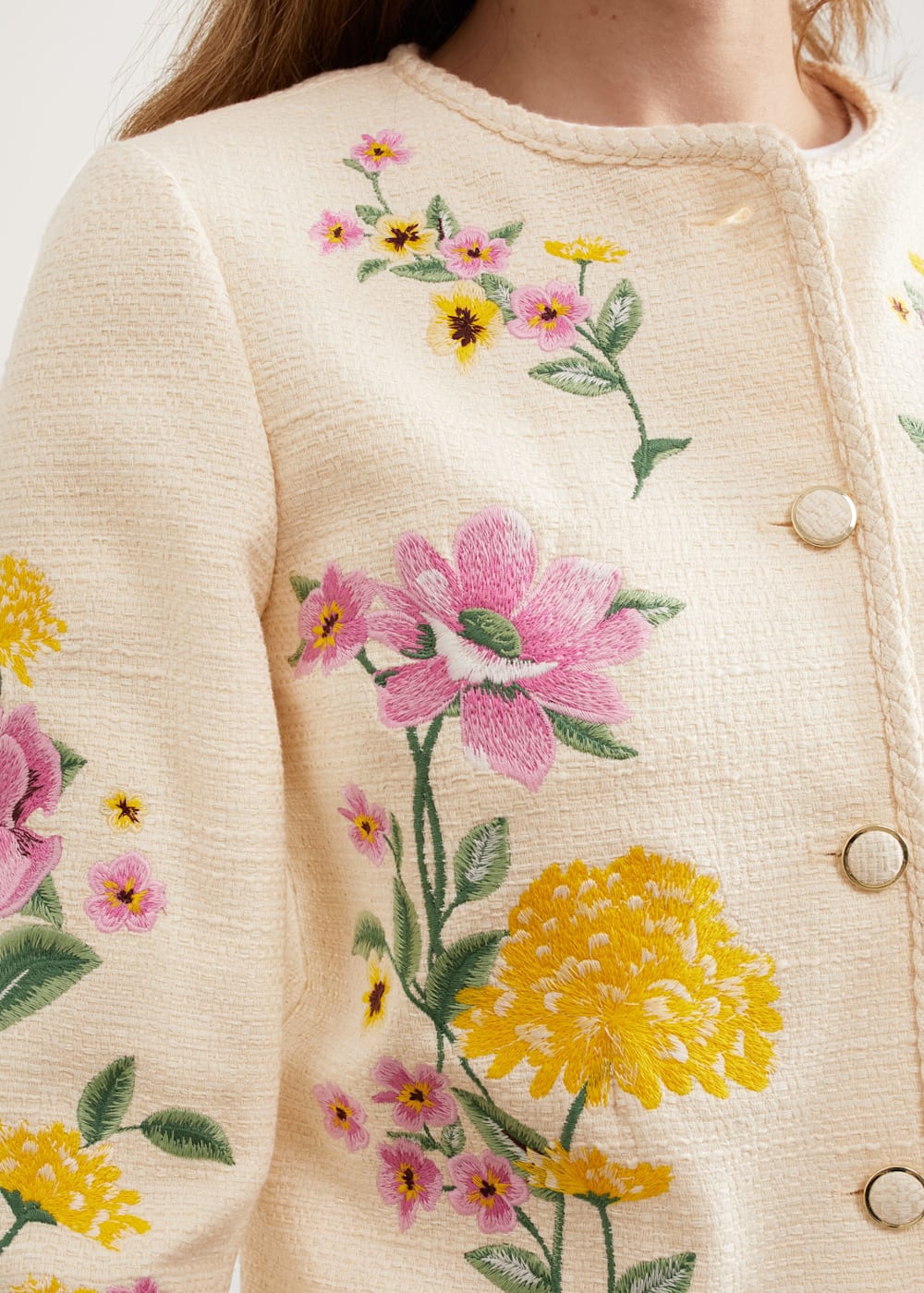 新着商品 Hinton Floral Embroidered Jacket | Hobbs US | ジャケット・アウター