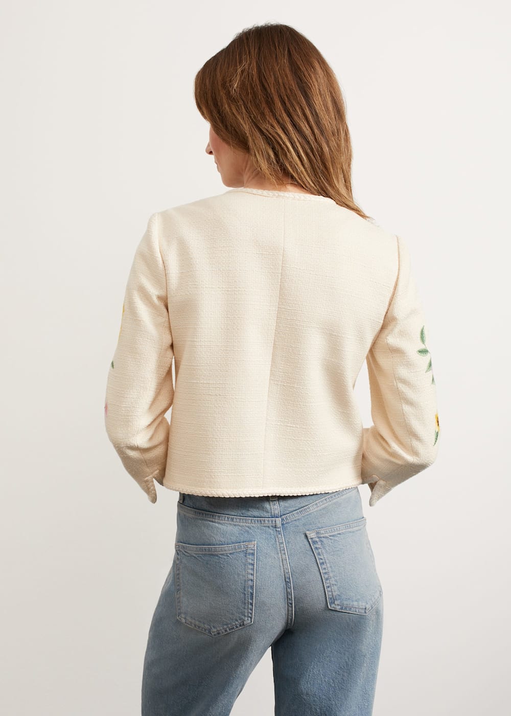 Hinton Floral Embroidered Jacket | Hobbs US | Hinton Floral Embroidered Jacket | Hobbs US |