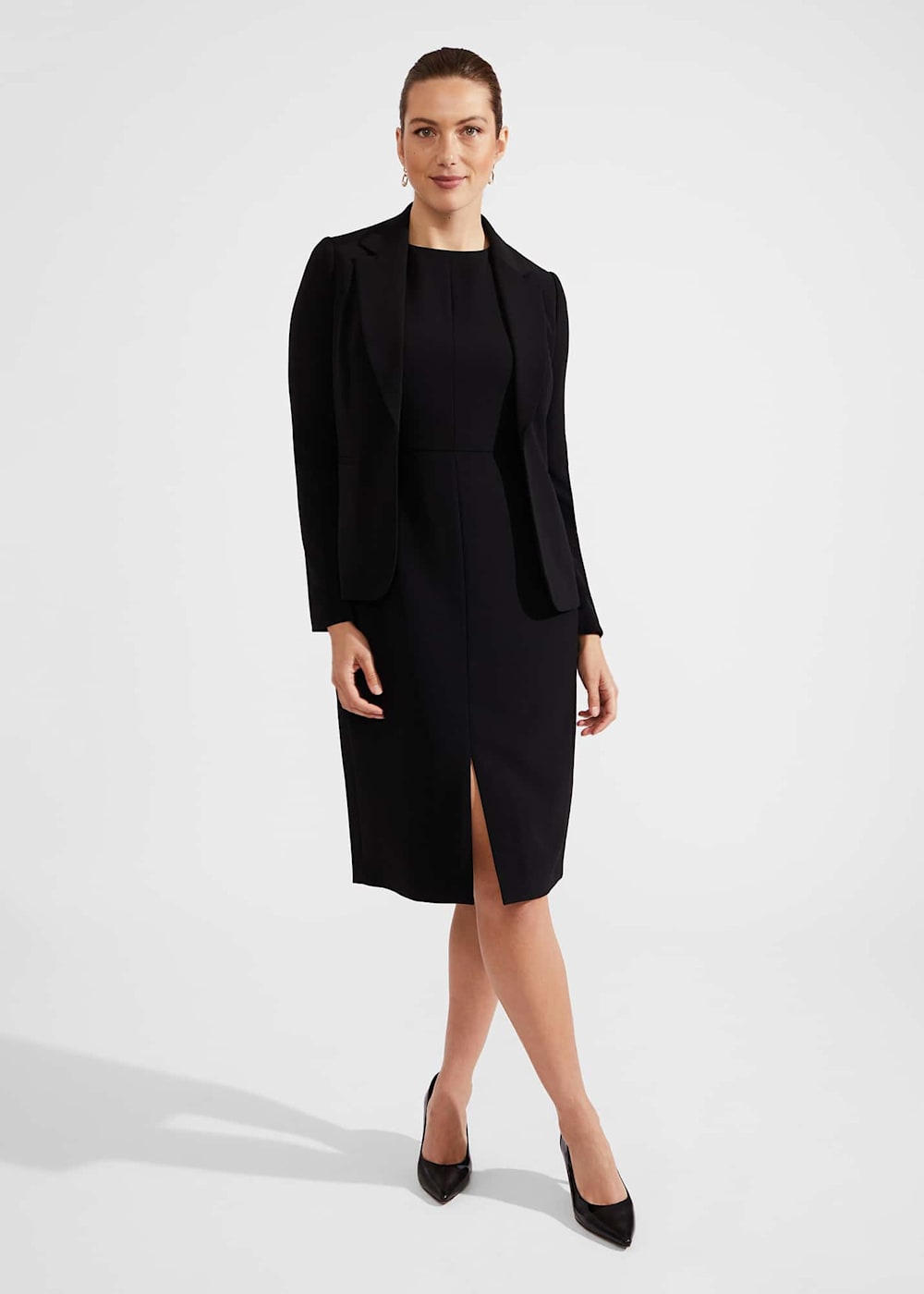 Vanessa Crepe Dress Hobbs UK